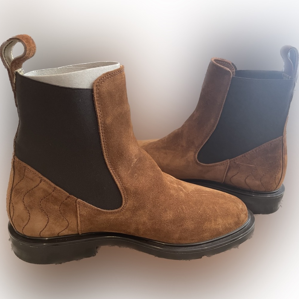 Scotch & Soda Women’s Brown Suede Booties